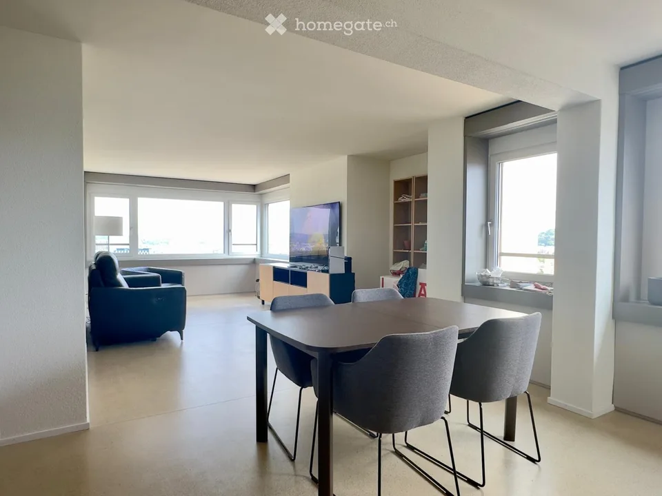 Möblierte 2.5-Zimmer-Wohnung im 18. Stock mit Weitblick – Zürich Oerlikon