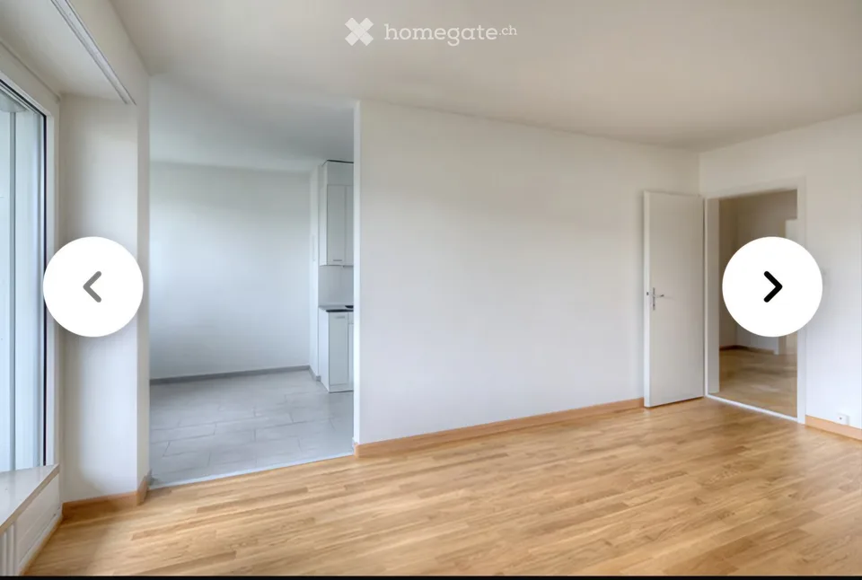 Appartement lumineux de 3 pièces avec 2 balcons au 7ème étage et place de parking optionnelle – Bâle, 4052
