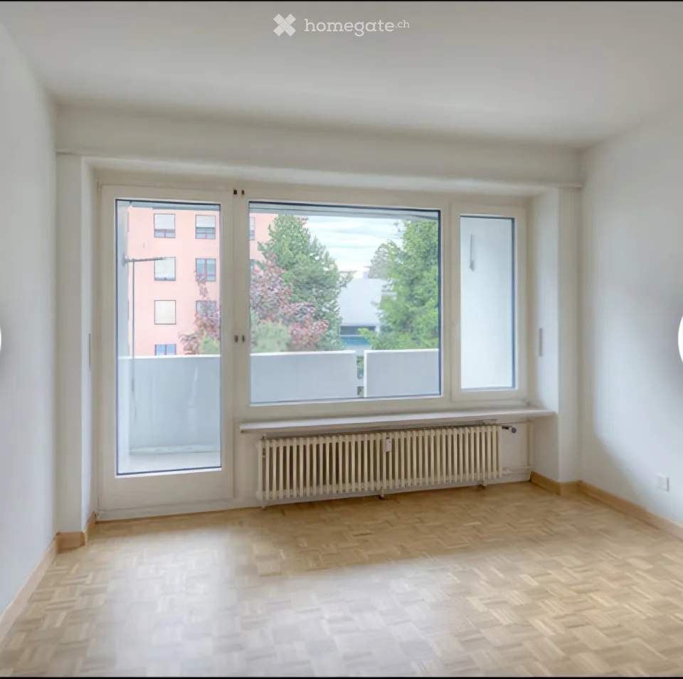 Appartement lumineux de 3 pièces avec 2 balcons au 7ème étage et place de parking optionnelle – Bâle, 4052