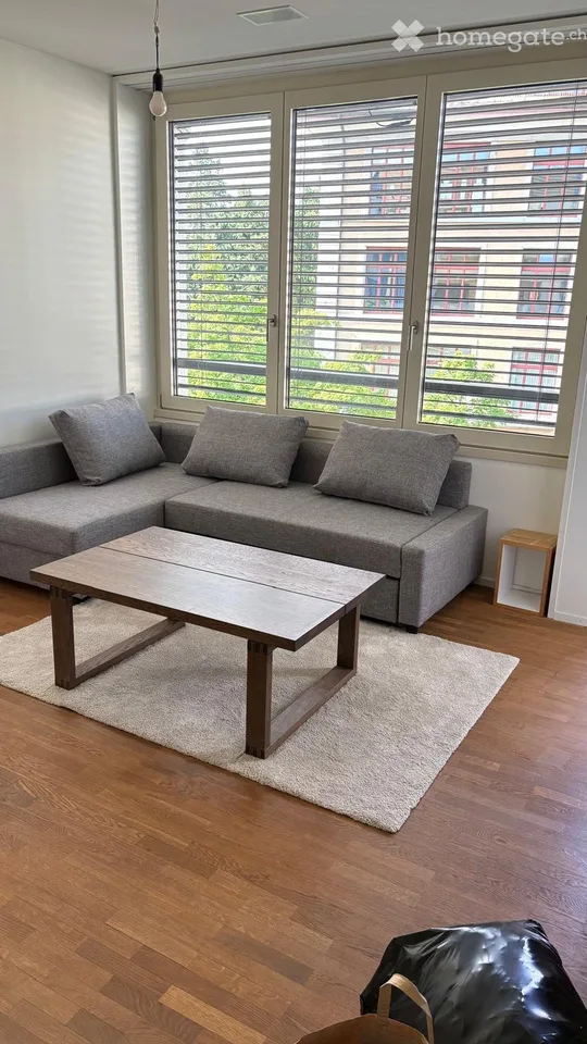 1.5-Zimmer-Neubauwohnung mit Balkon – Zürich Kreis 4, ab 1. September 2026