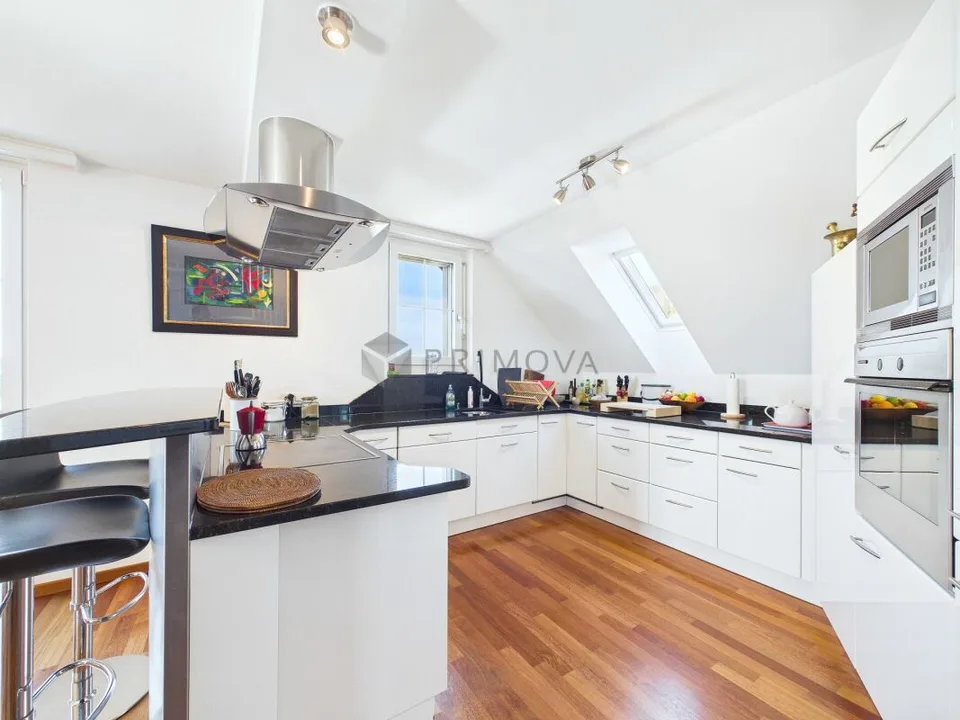 Maisonette luminosa con stile, charme e vista mozzafiato