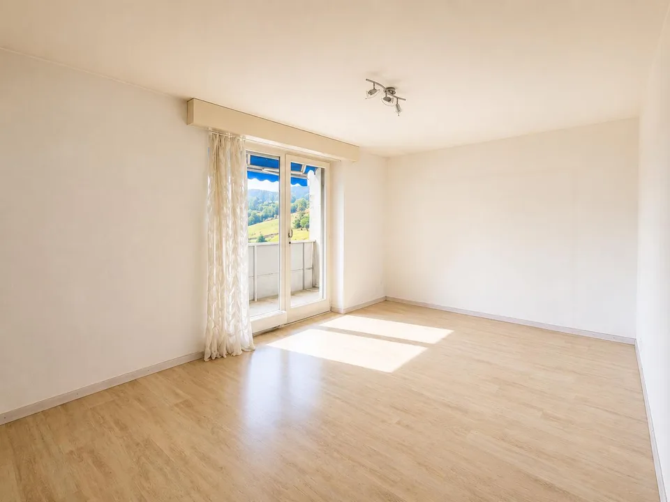 Charmant appartement de 4 pièces avec 2 balcons