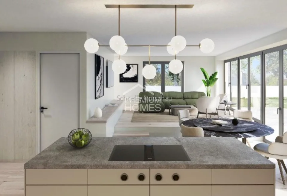 Maisonette unica con senso di vita speciale su due livelli