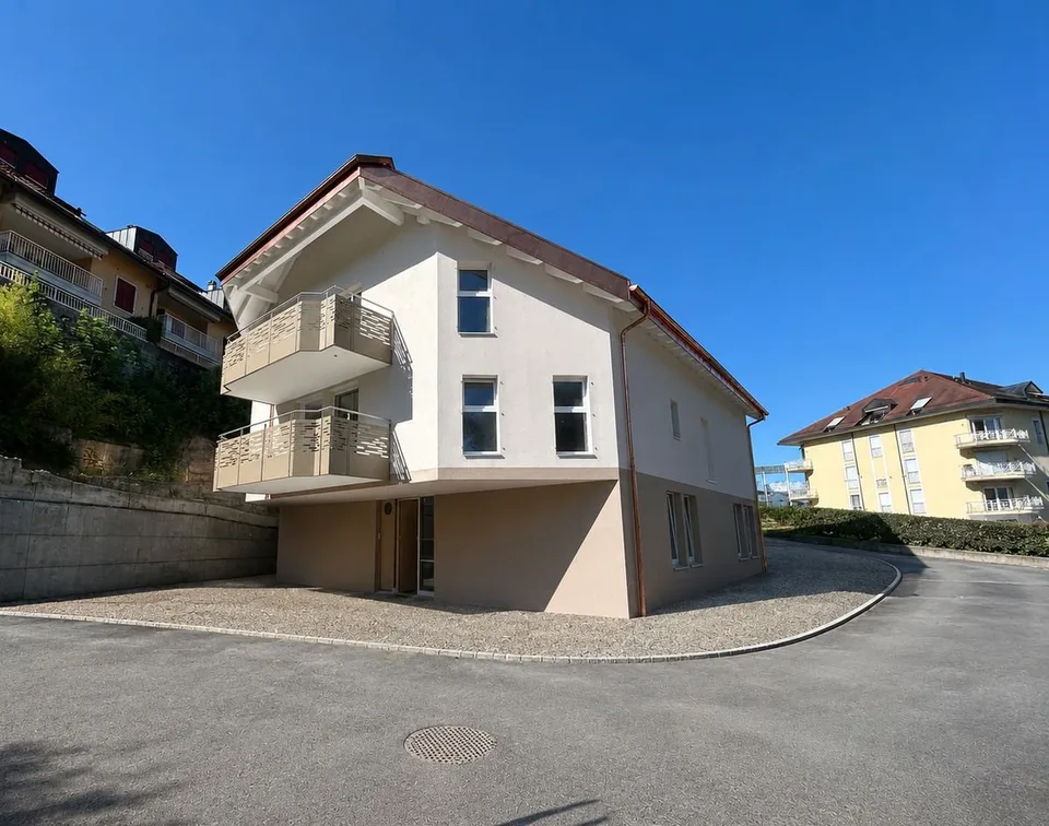 Appartement MINERGIE de 3.5 pièces au rez-de-chaussée / en cours de finitions