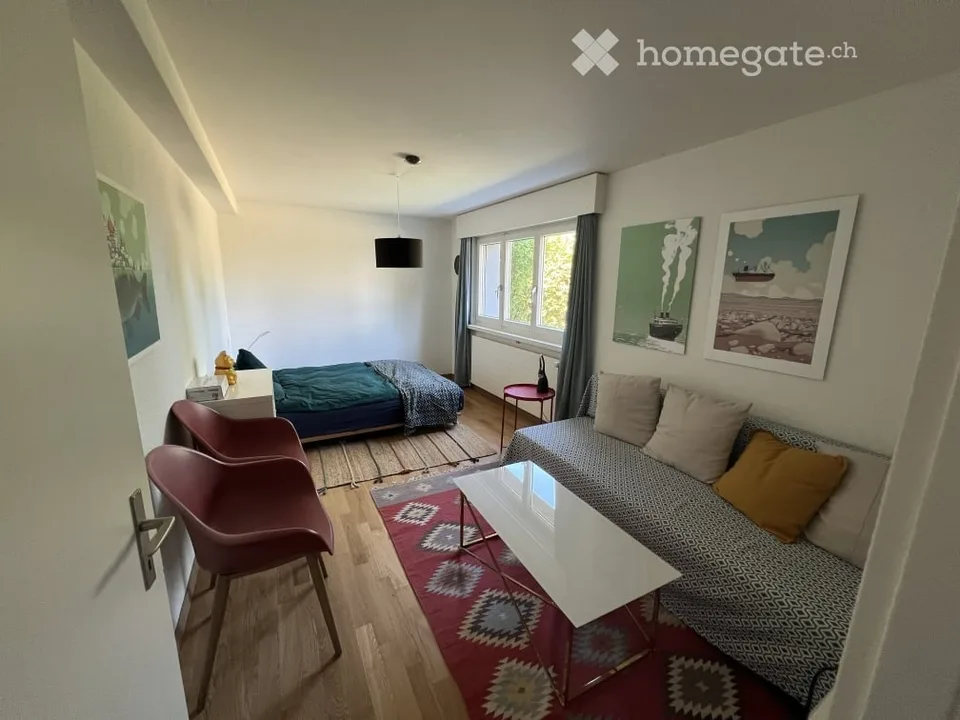 Maison de rangée de 6,5 pièces à Schliern près de Köniz avec espace de jardin, vue et espace de stationnement privé