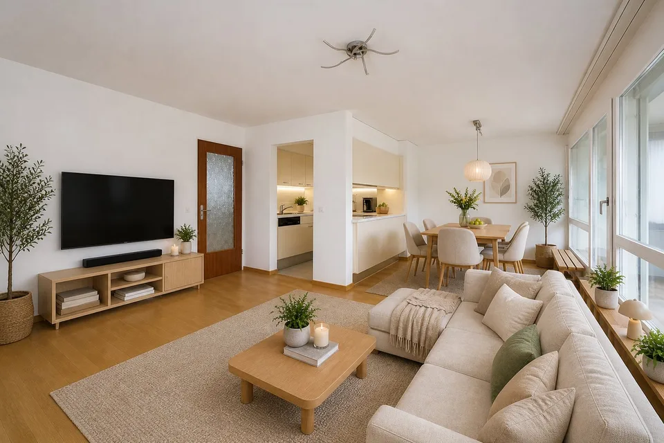 Idéal pour les familles : appartement 4 pièces spacieux à Füllinsdorf
