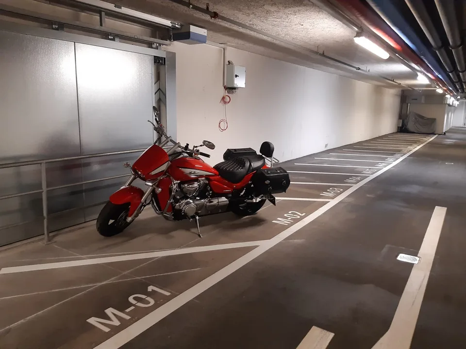 MOTO Parking Spaces with Private Shopping Center