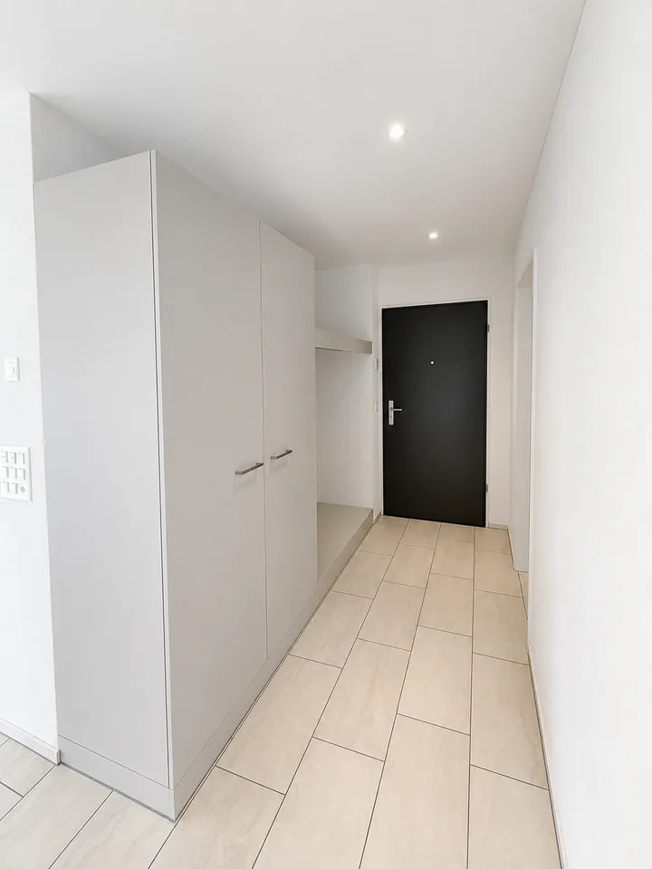 Modernes Wohnen im Zentrum  wunderschöne 3.5-Zimmer-Neubauwohnung mit Balkon