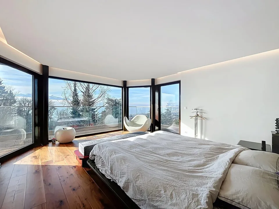 Villa d'eccezione con vista sul Lago di Ginevra