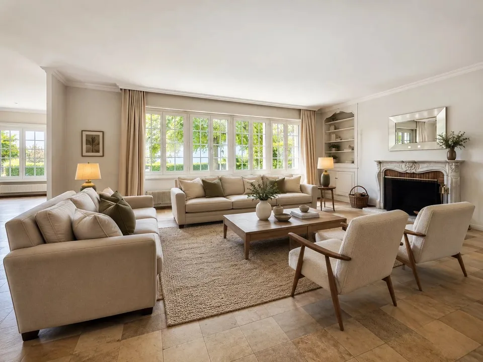 Casa in zona tranquilla con giardino e vista sul lago