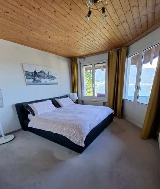 Möblierte 3.5-Zimmer-Wohnung mit Seenähe und Seesicht in Walchwil