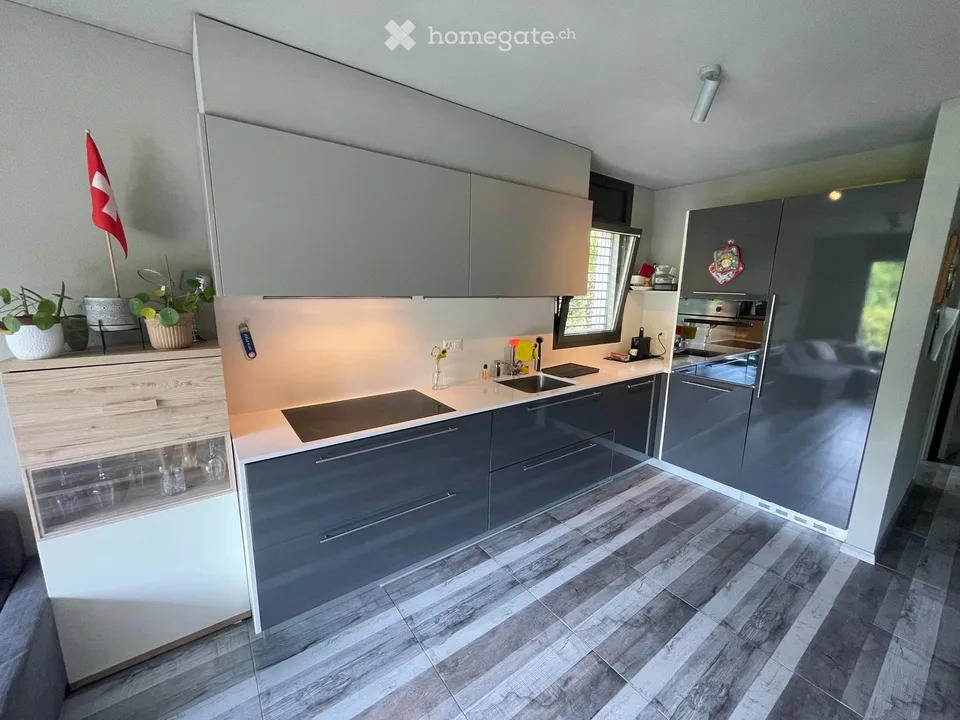 Elegant apartment with garden