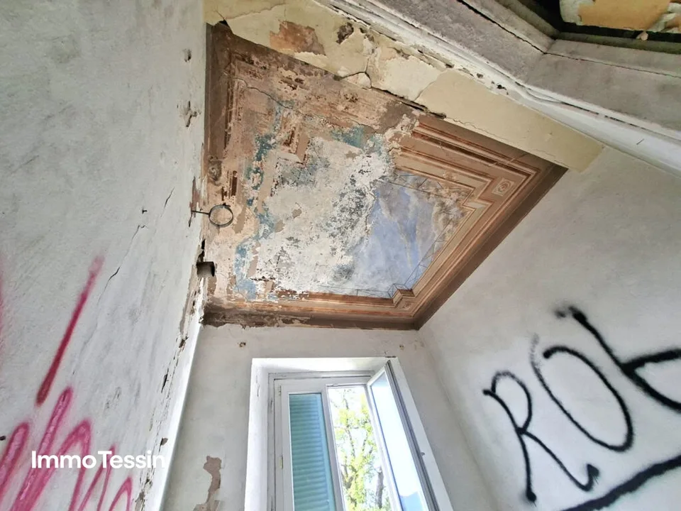SELTENHEIT: Legendäre Villa Quisisana, das verborgene Schloss über Stabio das Weltgeschichte erzählt – Foto 9 von 13