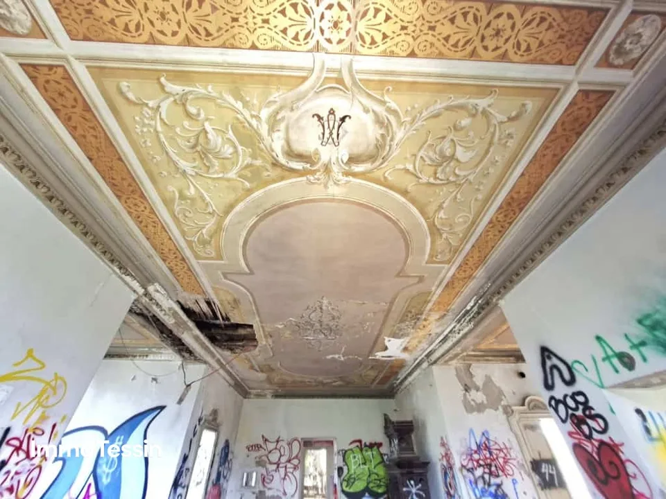 SELTENHEIT: Legendäre Villa Quisisana, das verborgene Schloss über Stabio das Weltgeschichte erzählt – Foto 8 von 13
