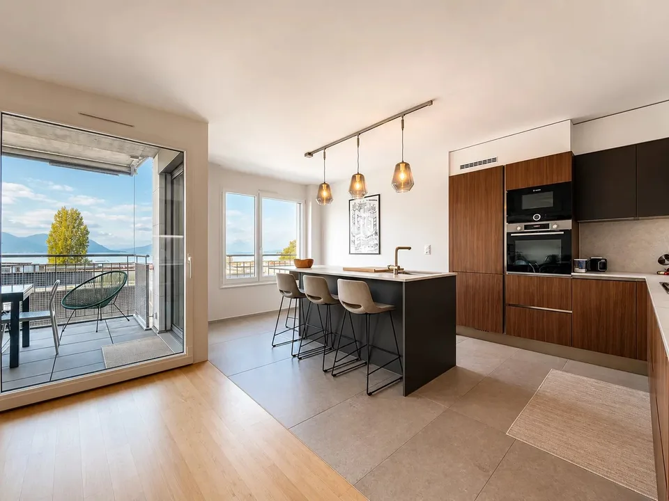 Wohnung mit 4.5 Zimmern im Zentrum von Montreux