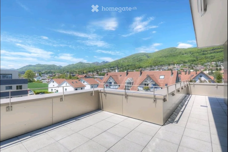 Helle, grosszügige 3.5-Zimmer-Attikawohnung mit grosser Terrasse