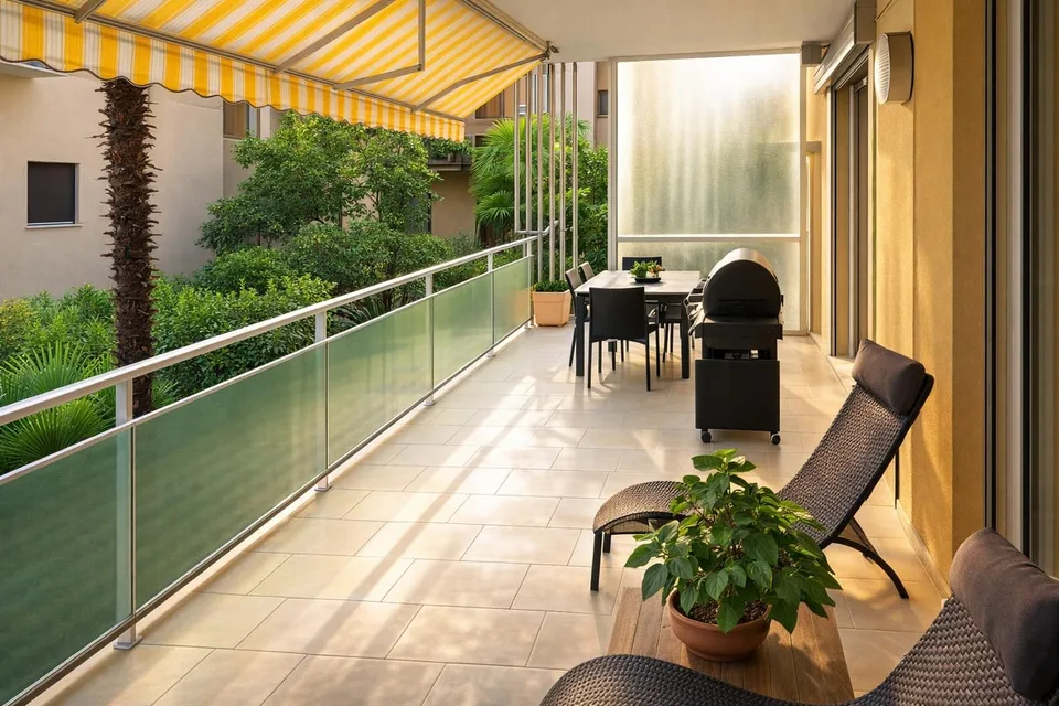 Raffiniertes 4,5-Zimmer-Wohnung mit Doppelterrasse und atemberaubendem Seeblick