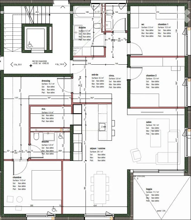Appartamento nuovo di 4.5 locali con giardino 141 m² Vérossaz