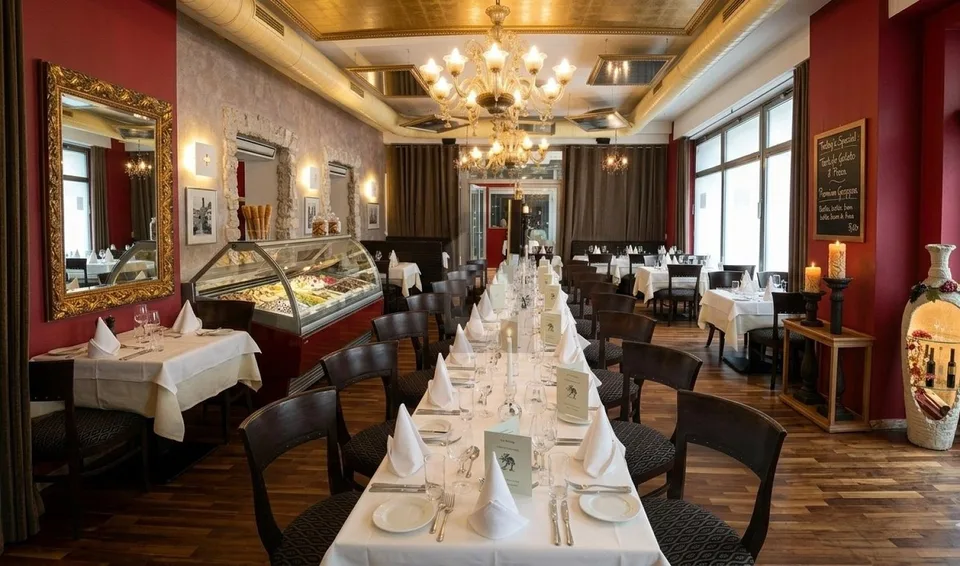 ITALIENISCHE GASTRONOMIE AN BESTER LAGE
