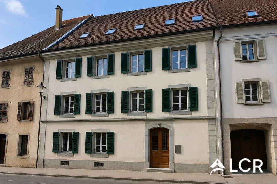 Immeuble résidentiel de rendement au coeur de La Sarraz (VD)