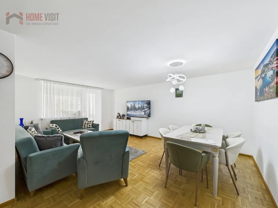 Appartement 3.5 pièces avec grand balcon et confort de vie moderne