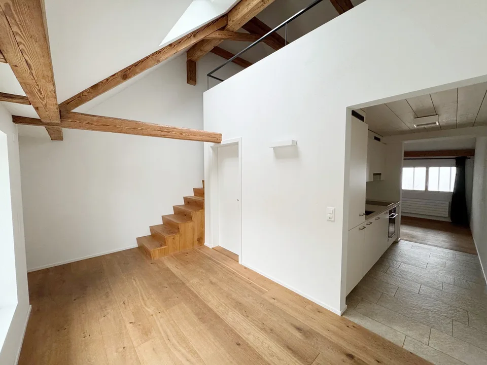 Loft apartment with a view of the vineyard