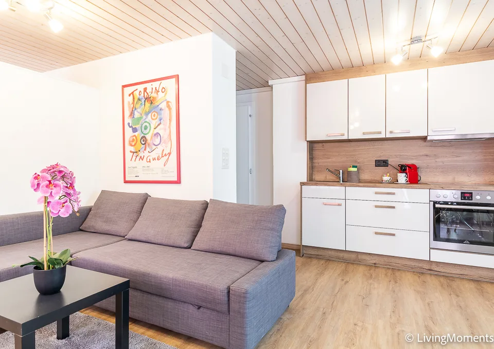 Modern 1.5-room apartment (furnished)