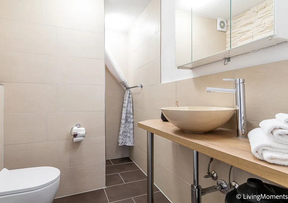 Modern 1.5-room apartment (furnished)
