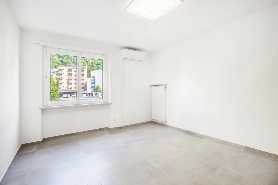 Elegante spazio abitativo o professionale con ampia terrazza in pos...