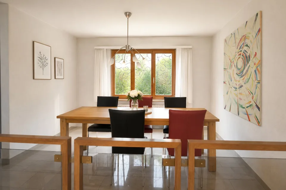 Terrassenwohnung mit viel Platz in idyllischer Umgebung