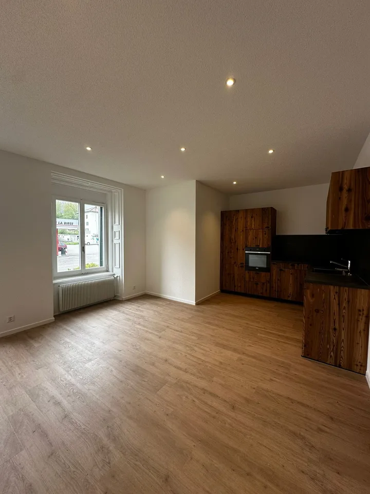 Neue 2-Zimmer-Wohnung in Bévilard