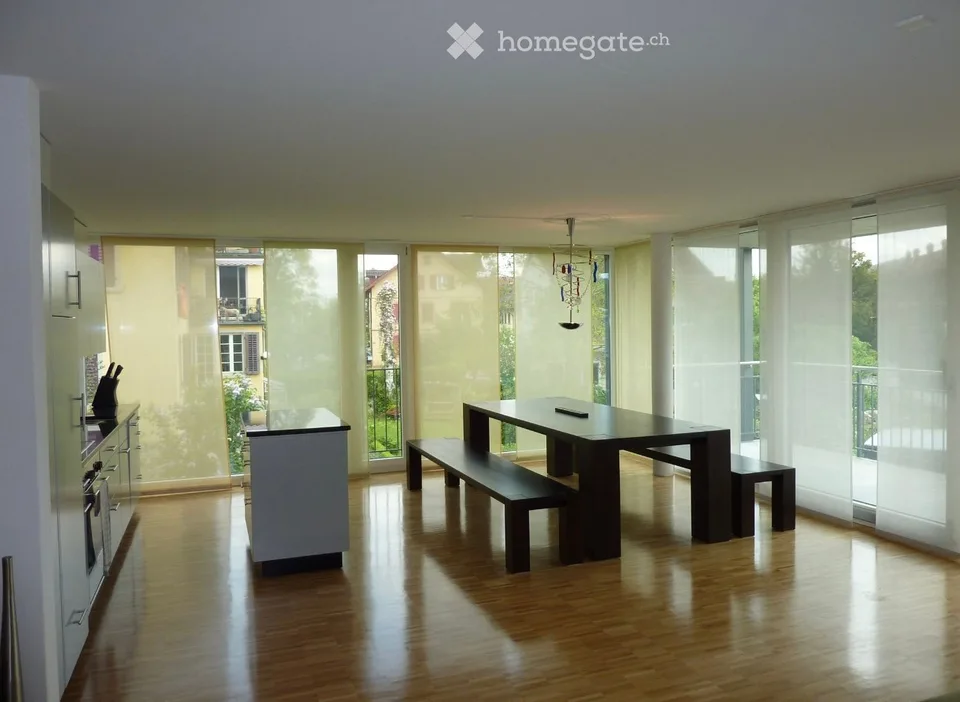 Moderne 3.5-Zimmer 100m2 -Wohnung mit 17m2 Balkon in Oberwinterthur