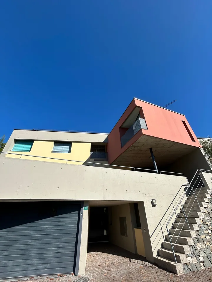 VICO MORCOTE - AFFITTASI VILLA UNIFAMILIARE DI 4.5 LOCALI CON VISTA PANORAMICA