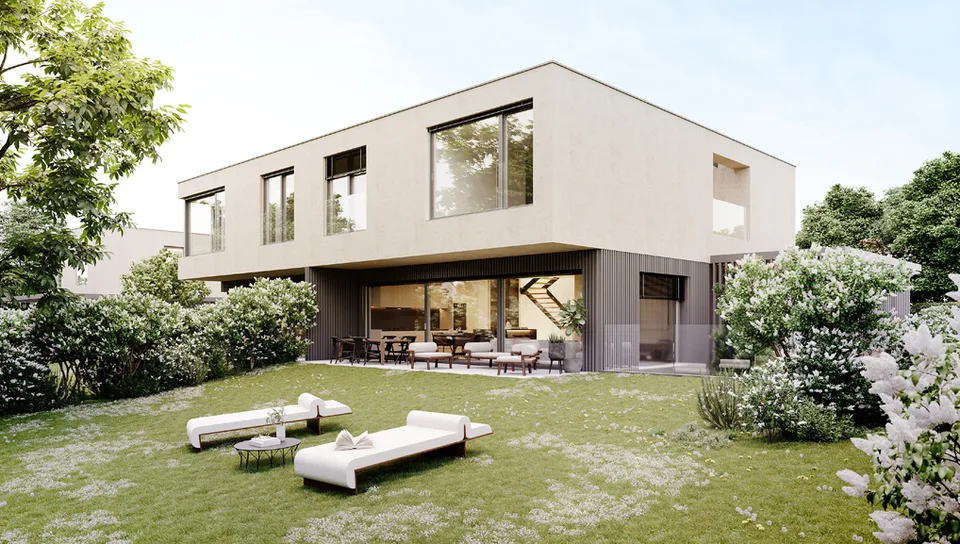 EXCLUSIVITE -  VESENAZ - Villa d'architecte neuve