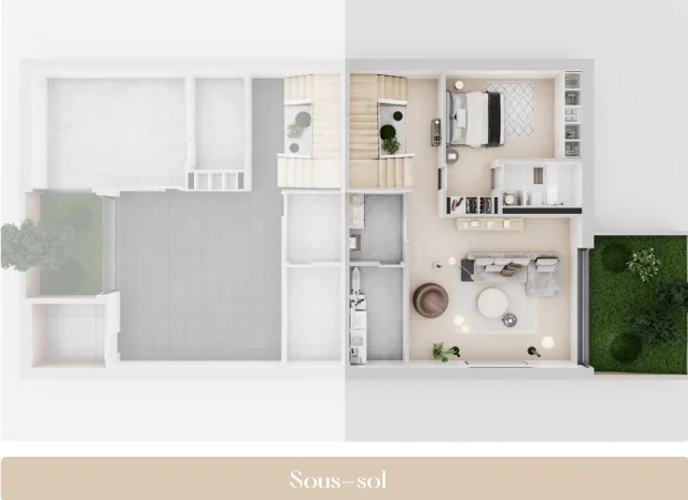 DISPONIBLE DE SUITE - VESENAZ - Villa d'architecte neuve – photo 10 sur 10