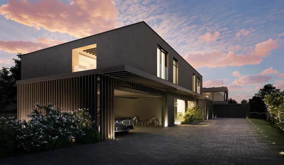 EXCLUSIVITE -  VESENAZ - Villa d'architecte neuve
