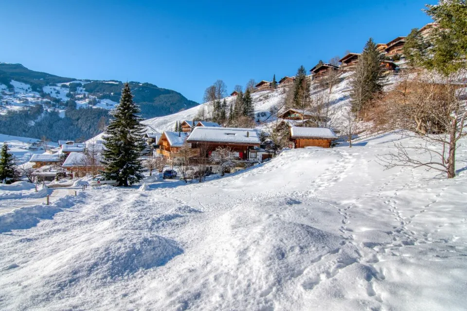 Terreno edificabile esclusivo in posizione soleggiata a Grindelwald - Vivere con vista panoramica, ideale per una casa unifamiliare o bifamiliare – foto 12 di 16