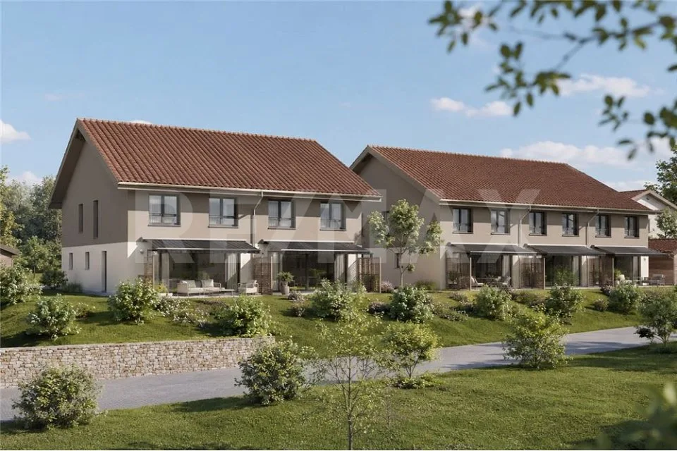 Nouvelle promotion de 5 belles maisons mitoyennes à Montagny (FR) !