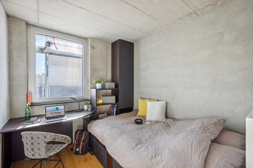 Chambre étudiante moderne au Le Lumen – Vie tout compris à Crissier