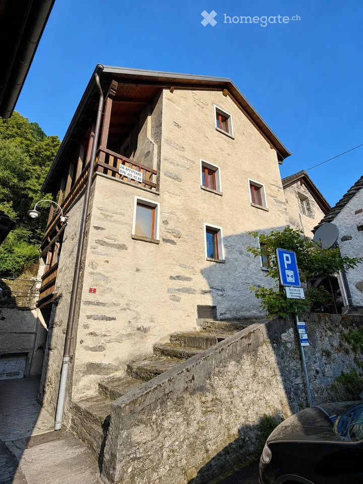 Affitasi - Casa ad Aurigeno Vallemaggia