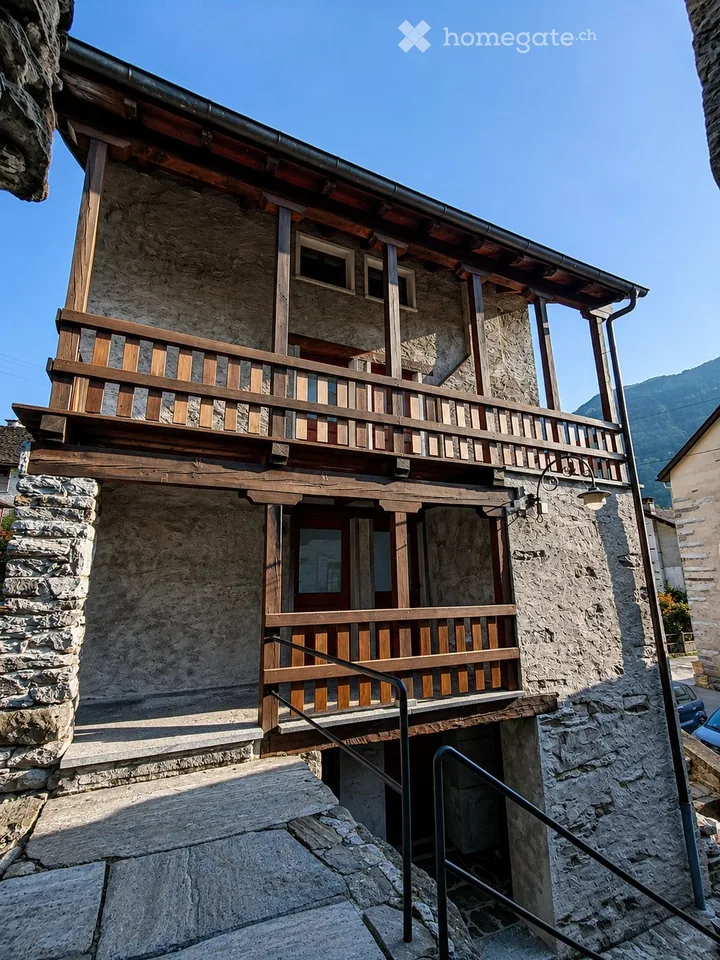 Affitasi - Casa ad Aurigeno Vallemaggia