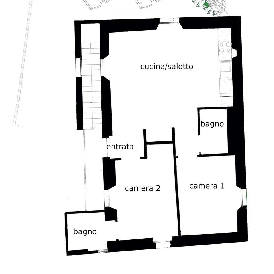Renovated apartment in Gentilino