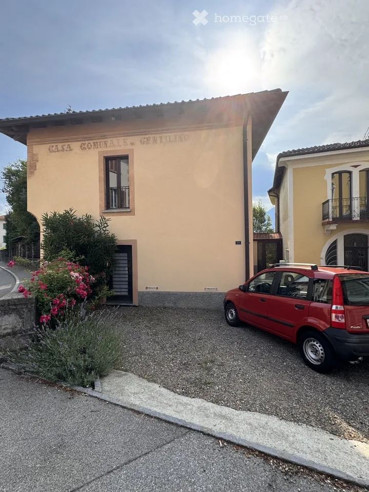 Renovated apartment in Gentilino