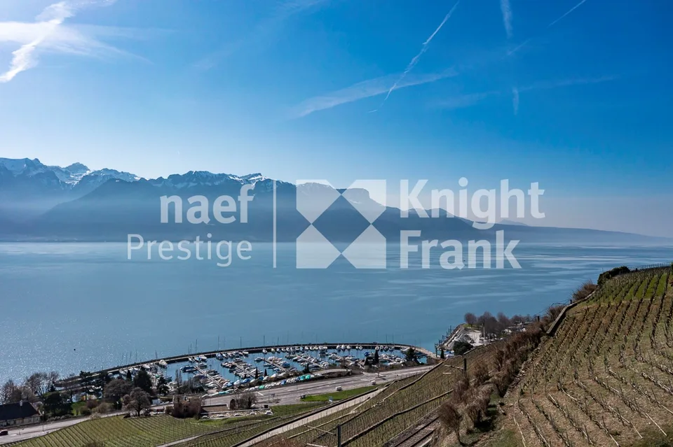 Villa individuelle à construire de 5.5 pièces avec une vue imprenable sur le lac à vendre à Corseaux