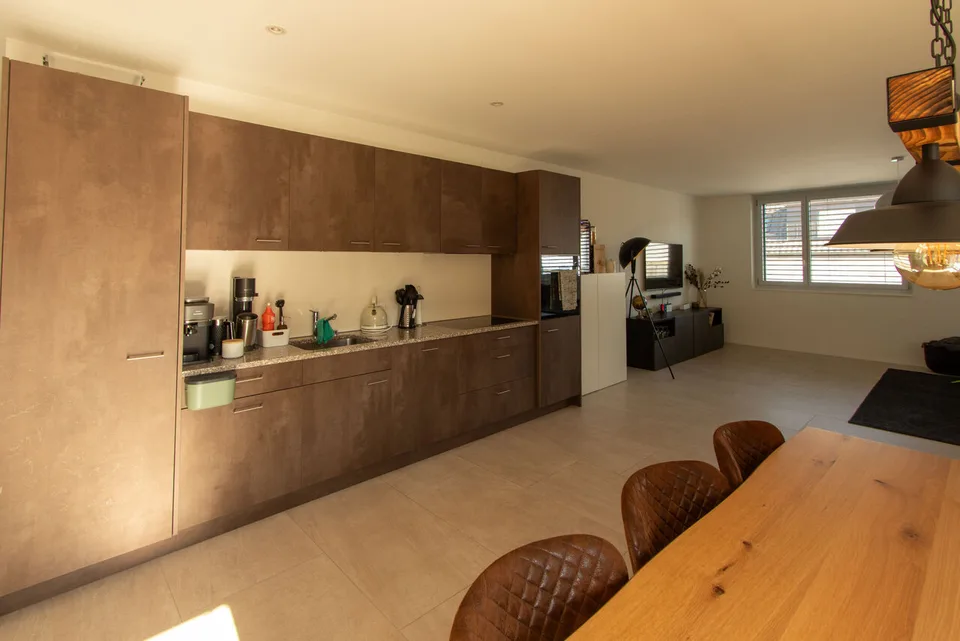 Schöne 3-Zimmer-Wohnung mit Balkon in Courtepin