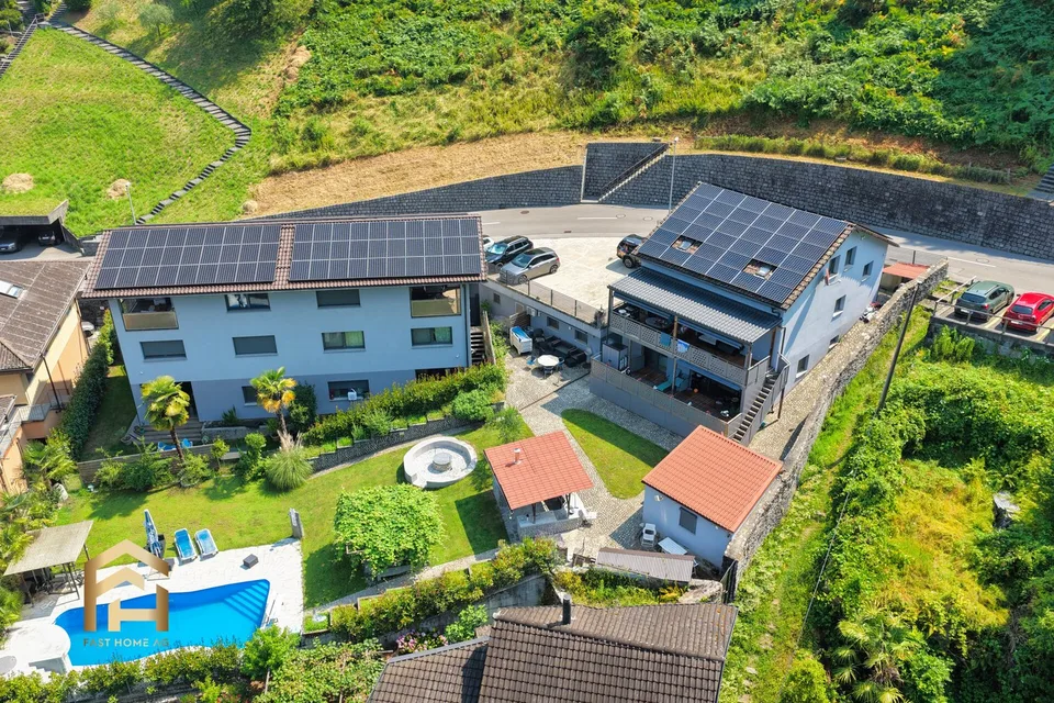 Renditeobjekt: Mehrfamilienhaus mit 4 Wohneinheiten am Lago Maggiore