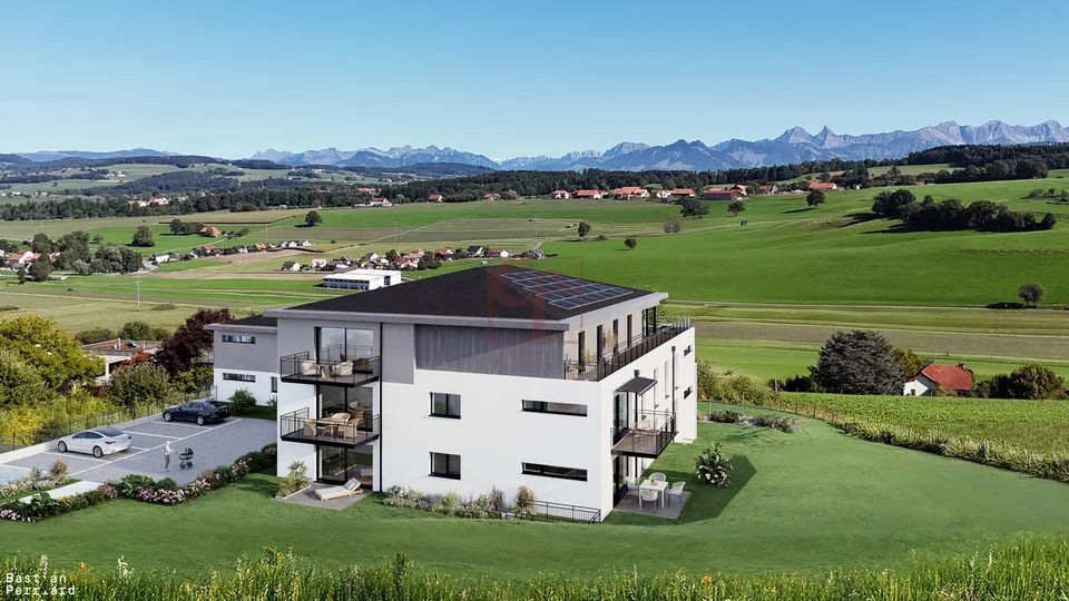 Siviriez - 5,5 Zimmer mit eigenem Garten und 16 m² Keller