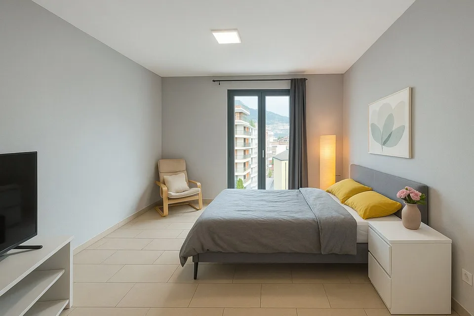 3.5 neu gebaute Lokale in Molino Nuovo