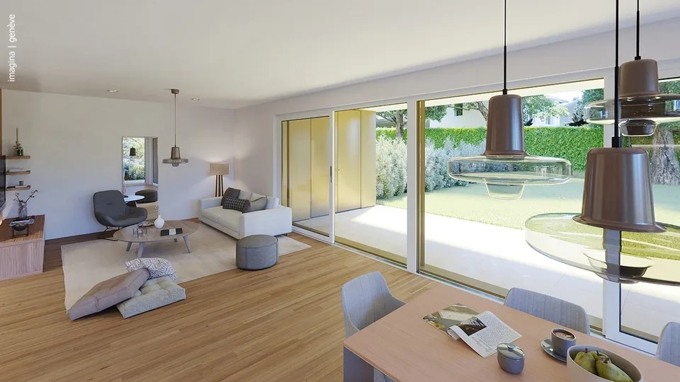 Appartement de 5.5 pièces avec jardin de 230.5 m²