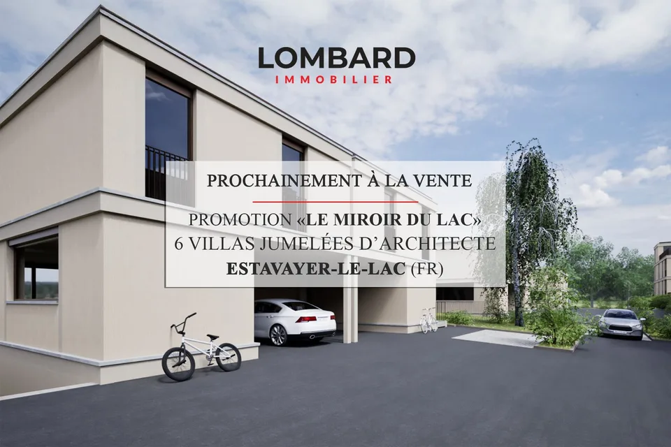 Promotion Miroir du Lac - 6 villas jumelées d'architecte
